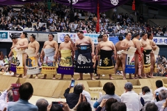 幕内力士が勢揃い